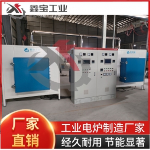 兩臺(tái)排膠爐共享燒煙爐